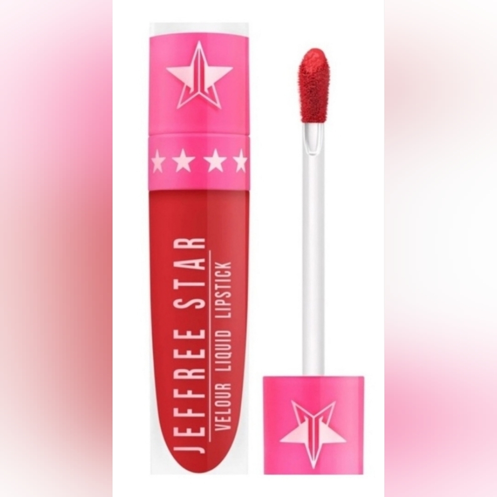 Jeffree Star NEW IN BOX Cosmetics Red Rum Velour Liquid Lipstick